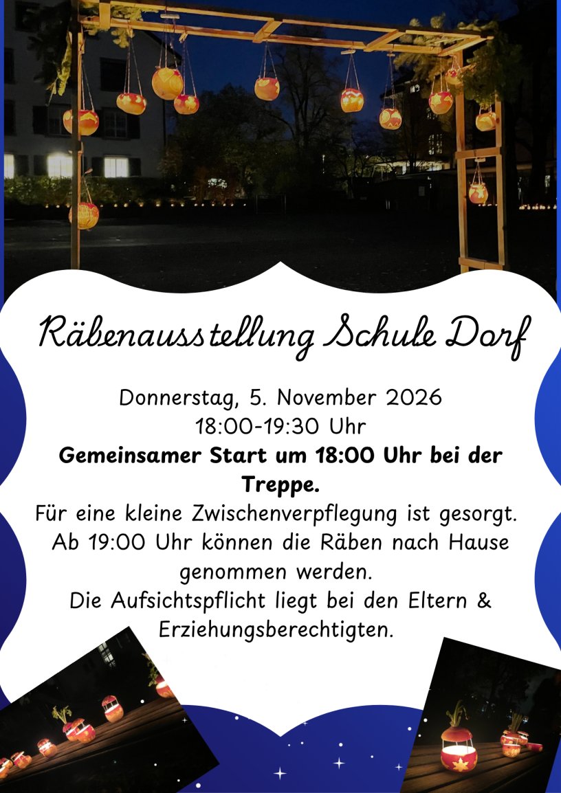 Veranstaltungen unserer Schule